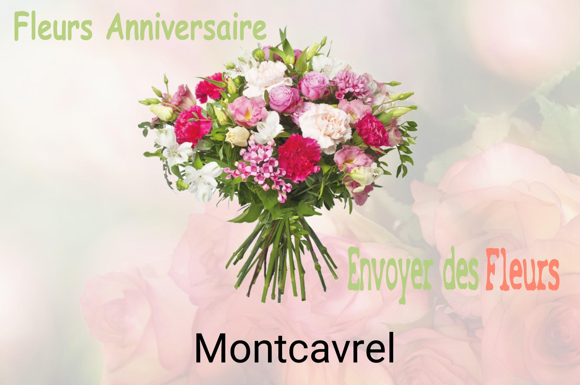 Bouquet de fleurs d’anniversaire livré à Montcavrel